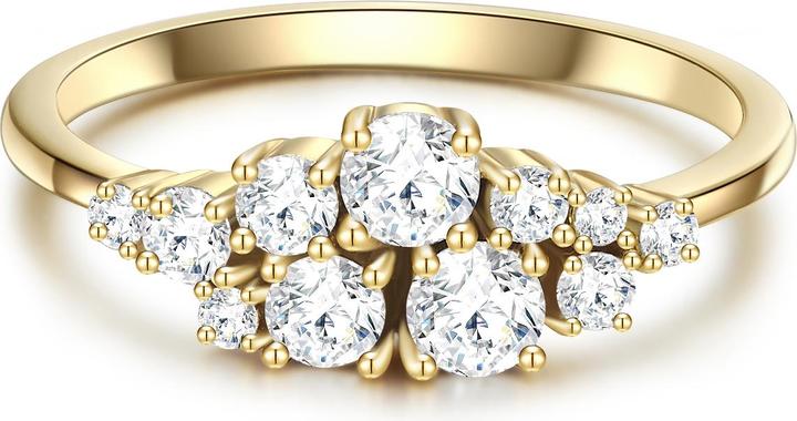 Glanzstücke München Damen Sterling Silber Zirkonia gelbgold - 28369