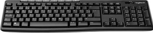 Immagine prodotto Logitech NL K270 Tastiera wireless, layout USA (Ing. Int., Senza fili)