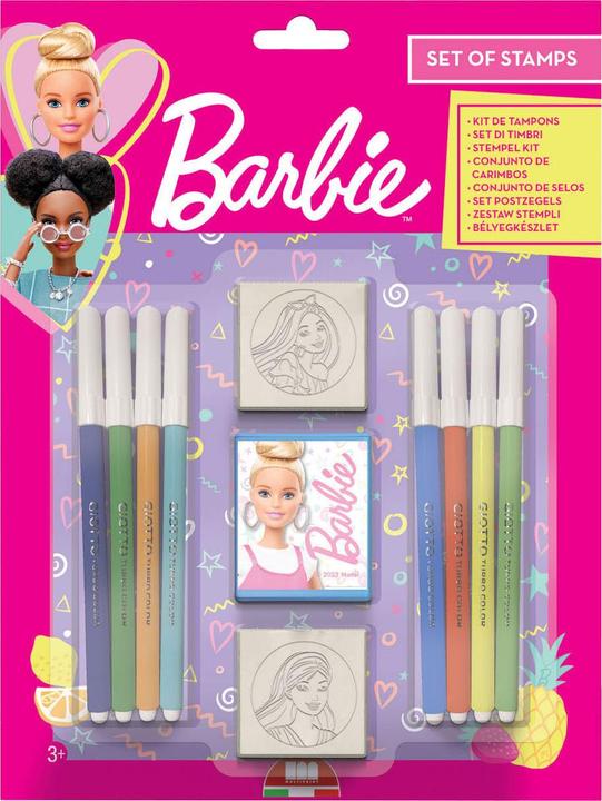 Image du produit Multiprint Barbie -Coffret de tampons, 11 pcs.