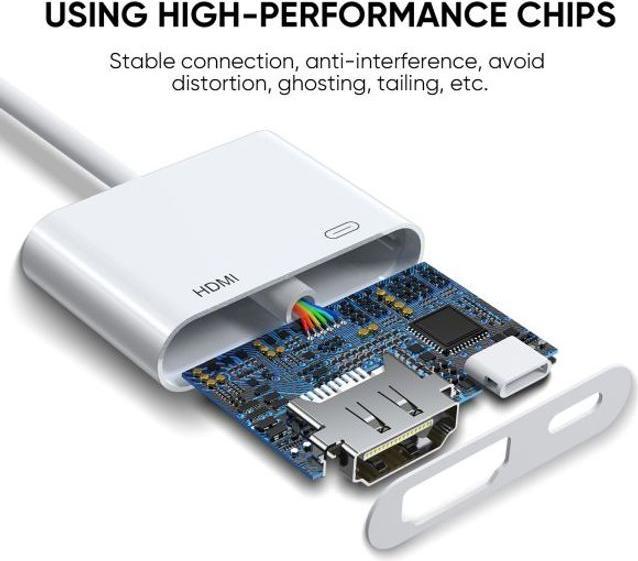 Productafbeelding Joyroom Lightning naar HDMI Adapter (Bliksem, HDMI (type A))
