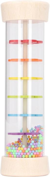 Immagine prodotto Activity Board Strumento a tubo sonoro per la pioggia in legno, strumento musicale a bastone per la pioggia