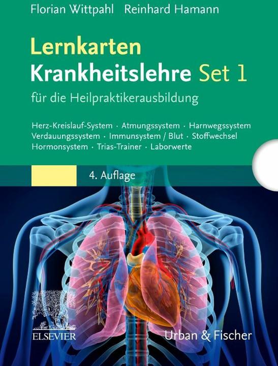 Produktbild Wittpahl:Lernkarten Krankheitslehre Set (Deutsch, Florian Wittpahl, Heike Hübner, Reinhard Hamann, 2022)