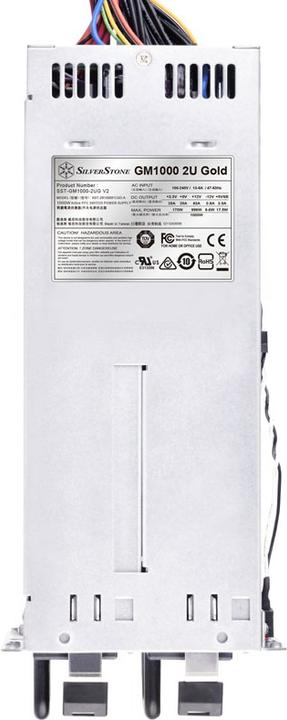 Immagine prodotto Silverstone SST-GM1000-2UG V2 alimentatore ridondante 2U - 1000 Watt (1000 W)