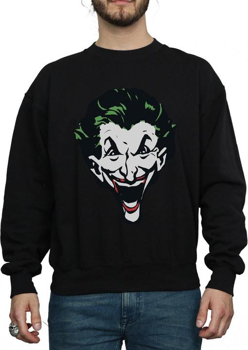 Actual product image Mens The Joker Big Face Sweatshirt (3XL)