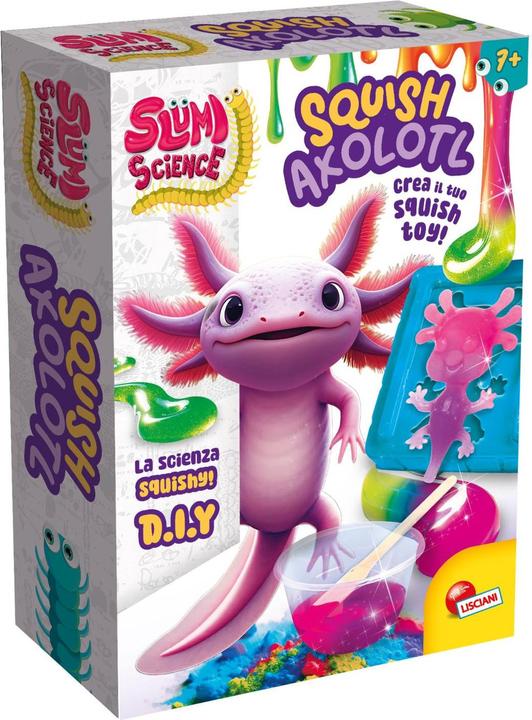 Lisciani Slumi Science Pocket Squish Axolotl