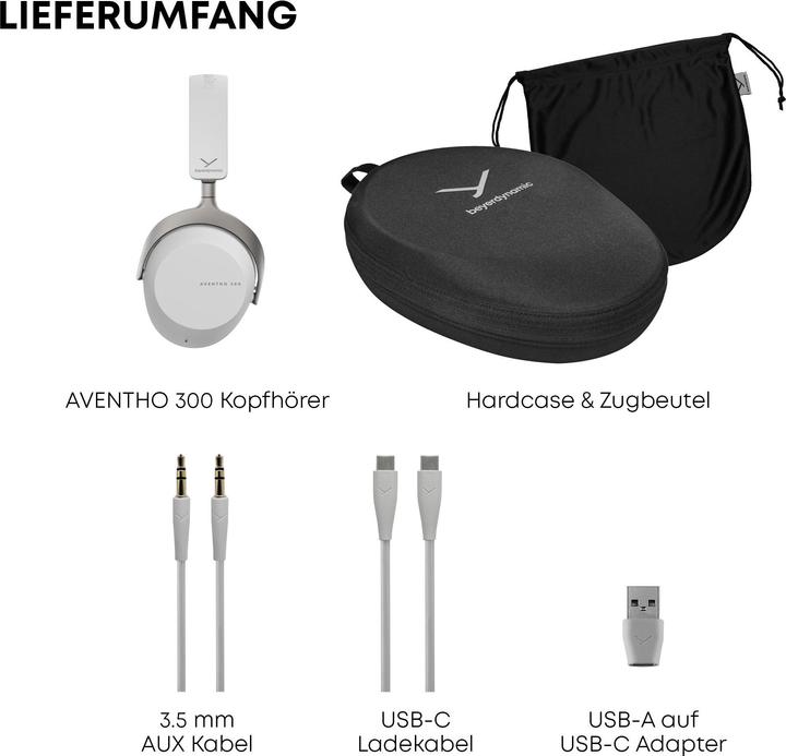 Productafbeelding Beyerdynamic Aventho 300 (ANC, 50 h, Draadloze)