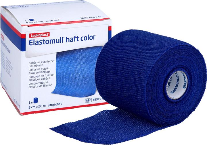 Actual product image BSN Elastomull Adhesive 20mx8cm Bl