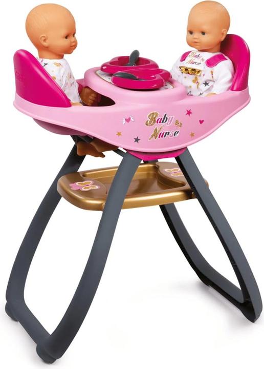 Produktbild Smoby Baby Nurse Hochstuhl Zwillinge