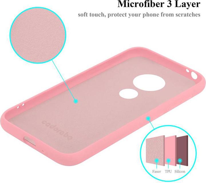 Immagine prodotto Cadorabo Copertura della cassa del silicone liquido TPU (Motorola Moto E5 Play Go)