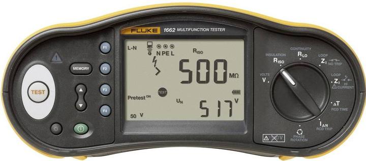 Image du produit Fluke FLK-1662 SCH Testeur d'installation (CAT III 500V, CAT IV 300V)