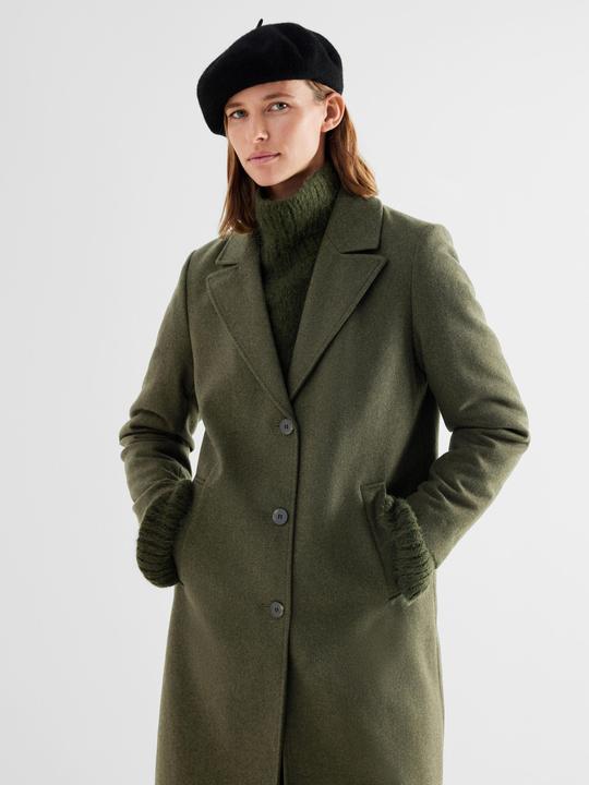Image du produit Selected Femme Manteau en laine à une seule rangée (36)