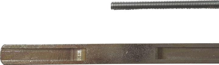 Grundmann GEOS FH Stift 8,5mm - u. Schrauben en, 37 - 42 mm, verzinkt, öNORM B3859, 1 Set (Türgarnitur)