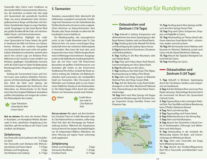 Produktbild Reise-Handbuch Reiseführer Australien (Deutsch, Roland Dusik, 2023)