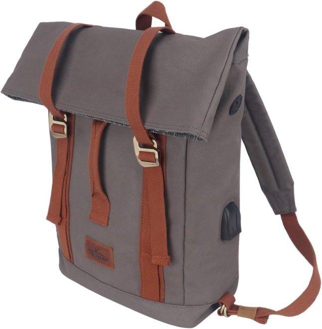 Image du produit Tourbon Sacoche de porte-bagages et sac à dos en toile imperméable pour vélo (18 l, Sacoches)