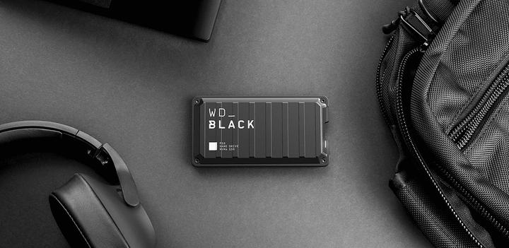 Actual product image WD Black P50 Game Drive SSD (500 GB)