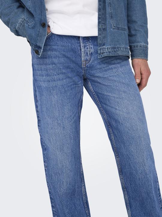 Immagine prodotto Only & Sons Jeans taglio dritto a vita media Jeans dalla vestibilità regolare (34)