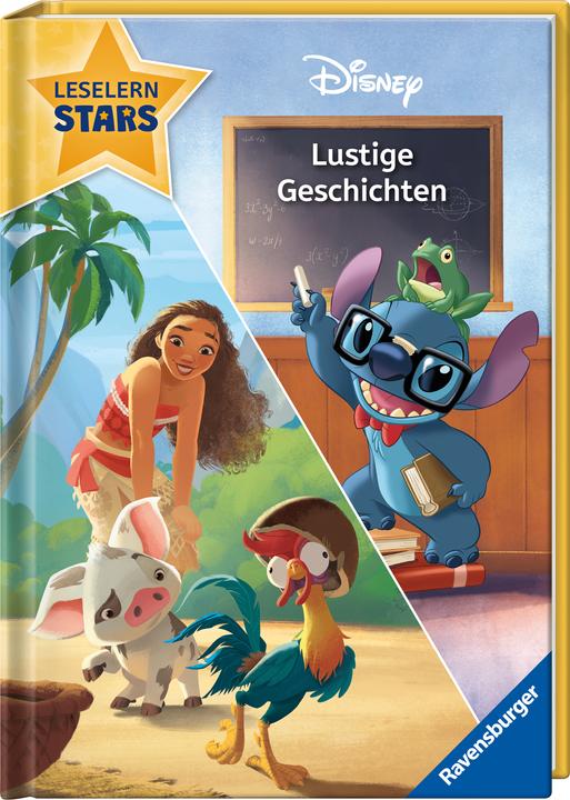 Actual product image Ravensburger Disney: Lustige Geschichten mit Stitch und Vaiana - Lesen lernen mit den Leselernstars - (German, Sarah Dalitz, The Walt Disney Company, 2025)