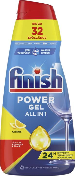 Finish Power Gel Citrus (Flüssig, 32 x)