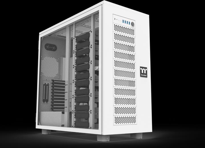 Produktbild Thermaltake Tt AX700 TG Snow White (Mini-ITX, XL-ATX, ATX, SSI CEB, mATX, SSI EEB, E-ATX)