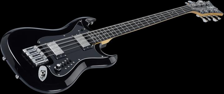 Actual product image Hagstrom Bass Guitar, H8II, Black Gloss, 8-String (Electric guitar)