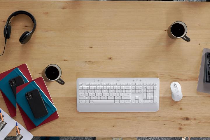 Actual product image Logitech Mk650 For Business Offwhiteus (US, Wireless)
