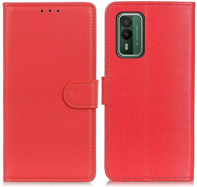 Actual product image MU Classic Litchi Leather Bookcover Series (Nokia XR21)