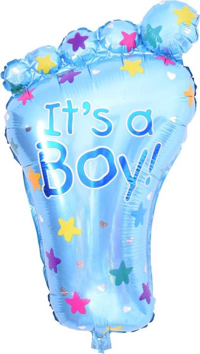 Produktbild It's a Boy Ballon Riesenfuss 45cm (1 x)