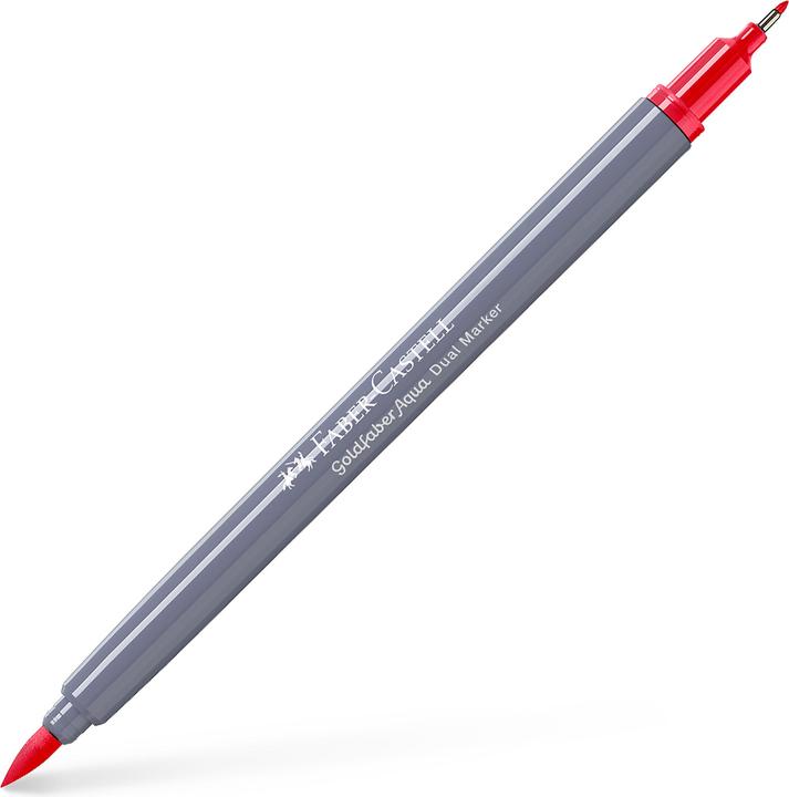 Image du produit Faber-Castell Dual Marker Goldfaber Aqua (Rouge brillant, 0.40 mm, 1 x)