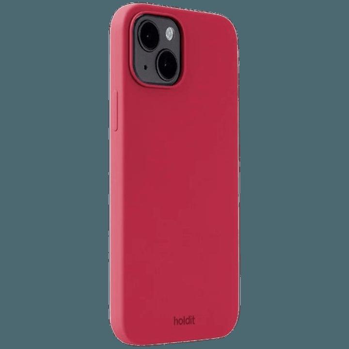 Image du produit Holdit Handyhülle Silikon Roter Samt (Apple iPhone 15 Plus)