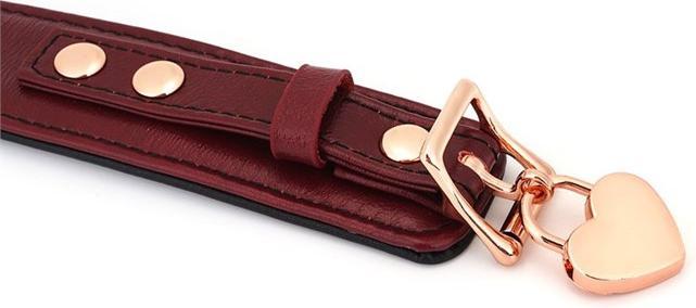 Actual product image Liebe Seele Neck cuffs with leash and lock