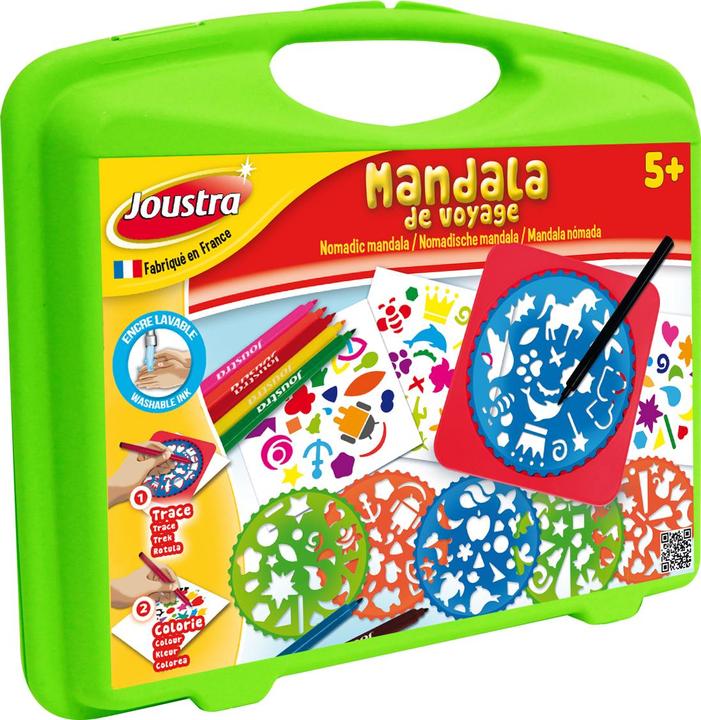Produktbild Joustra Kreativset "Mandala", im Kunststoff-Koffer