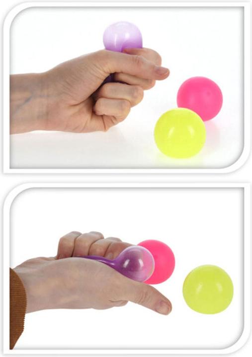 Image du produit Koopman Squeeze Ball Sticky Color, set de 3 pièces