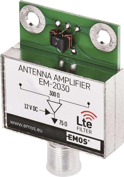 Image du produit Emos Préamplificateur d'antenne 30dB VHF/UHF (Amplificateur)