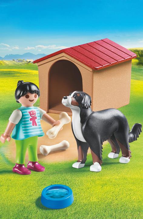 Image du produit Playmobil Chien de ferme avec niche (70136, Playmobil Country)
