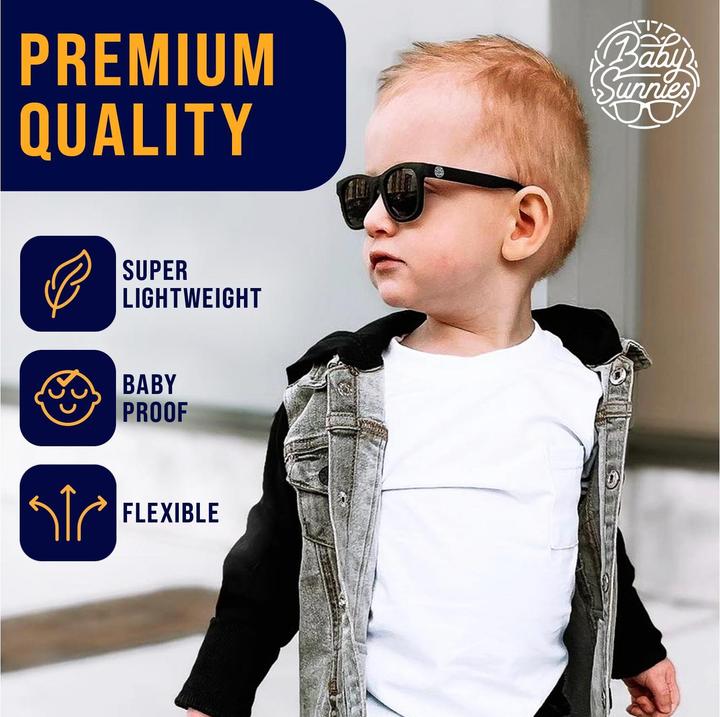 Actual product image Baby Sunnies Baby-Sonnenbrille mit Band Peach