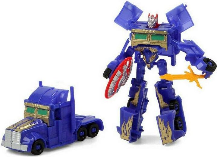 Produktbild BigBuy Fun Transformer Blau Roboter Fahrzeug 24 x 17 cm