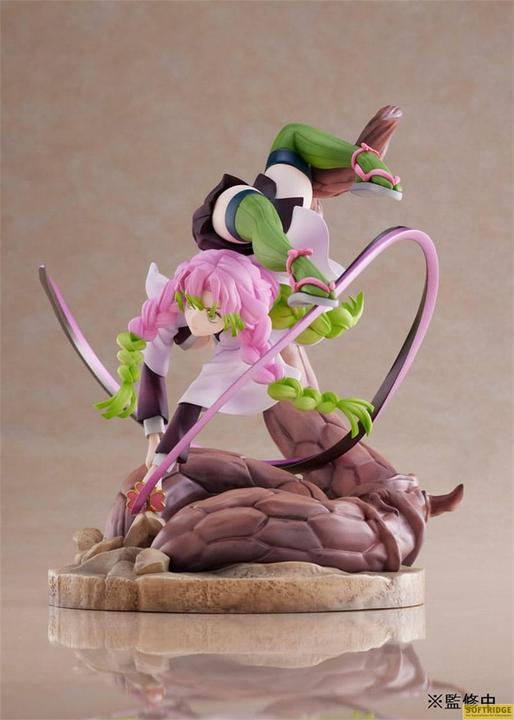 Actual product image Aniplex Demon Slayer: Kimetsu no Yaiba statuette 1/8 Mitsuri Kanroji 19 cm