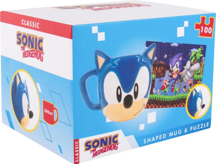 Image du produit Fizz Creations Sonic the Hedgehog - Set tasse et puzzle (1848 ml, 1 x)