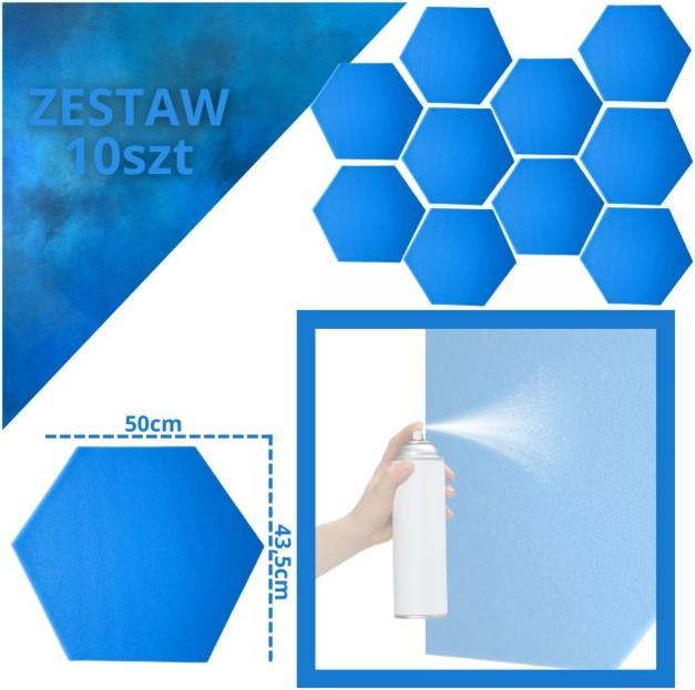 Image du produit No Name DNA AM3 BL Akustikplatte Set mit 10 Stk. Blau (10 pcs)