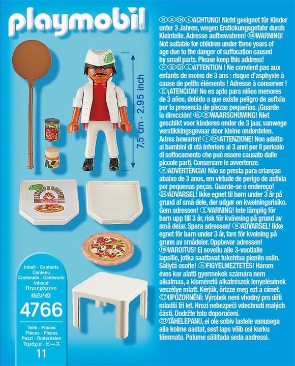 Produktbild Playmobil Pizzabäcker (4766, Playmobil Special Plus)