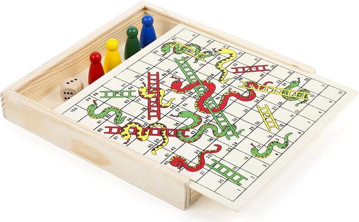 Actual product image small foot Snakes and ladders