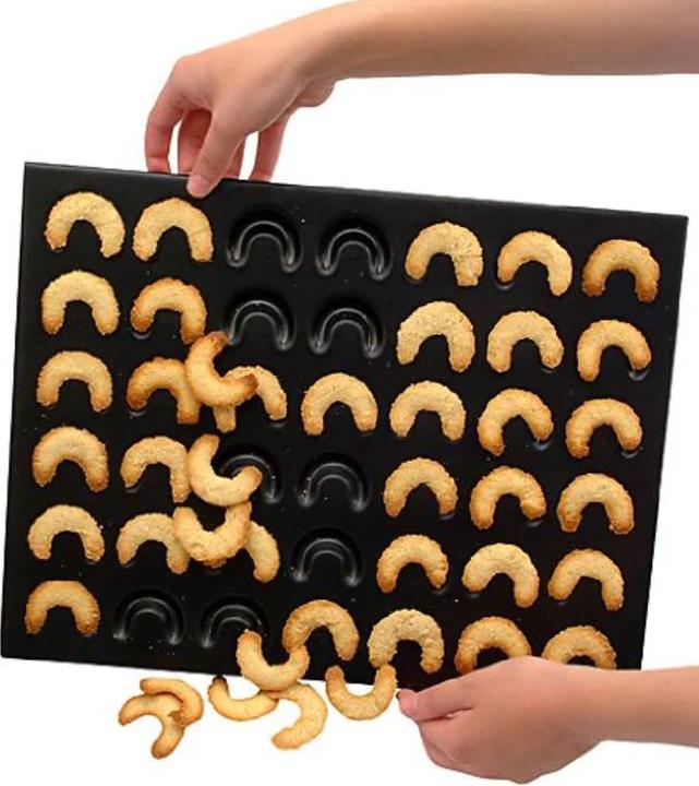 Produktbild Zenker Vanillekipferlblech 7420