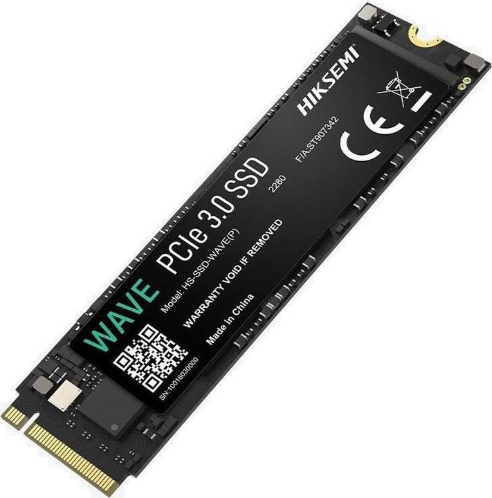 Immagine prodotto Hiksemi Dysk SSD WAVE (P) M.2 PCIe NVMe Gen3x4 2280 (2280/1800 MB/s) 3D NAND (256 GB, M.2 2280)