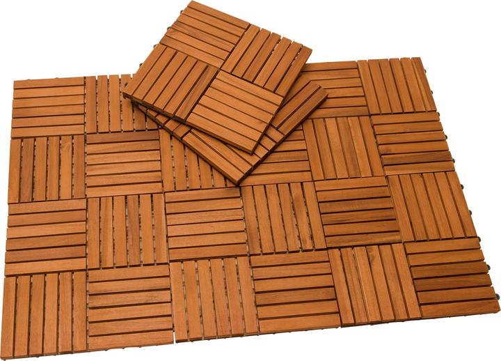 Immagine prodotto Casaria Holzfliese (33 x, 30 x 30 cm)
