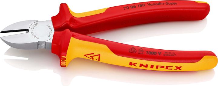 Knipex Diagonal Cutter (180 mm)