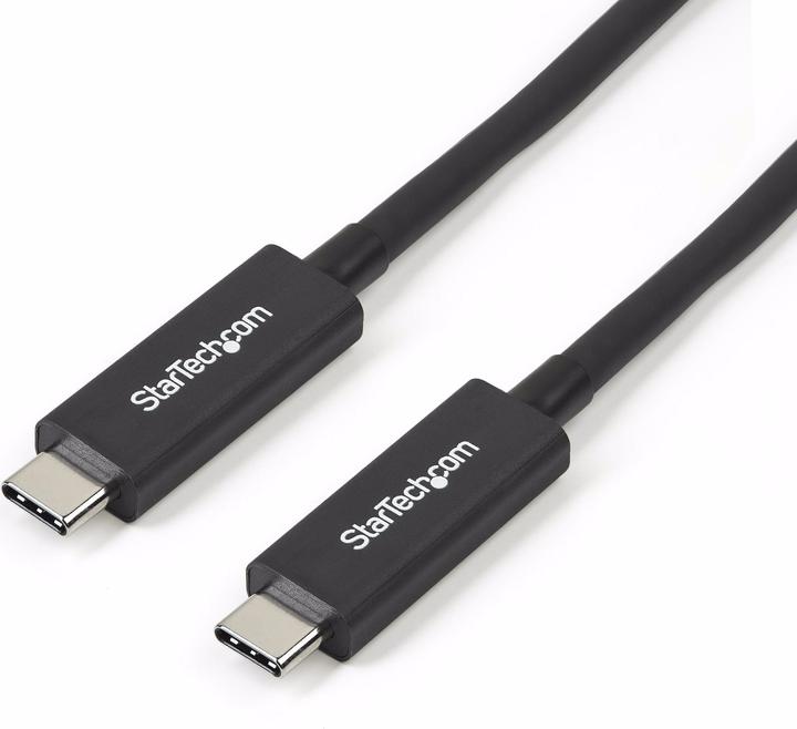 StarTech Câble Thunderbolt 3 1 m 40 Gbps (1 m, Thunderbolt, RCA, DisplayPort)