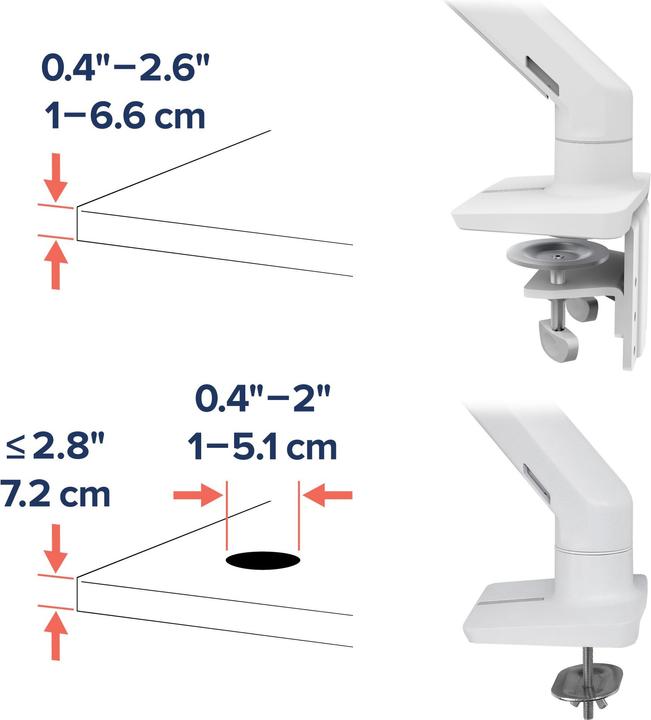 Produktbild Ergotron HX Monitor Arm mit patentierter CF-Technologie (Tisch, 32")