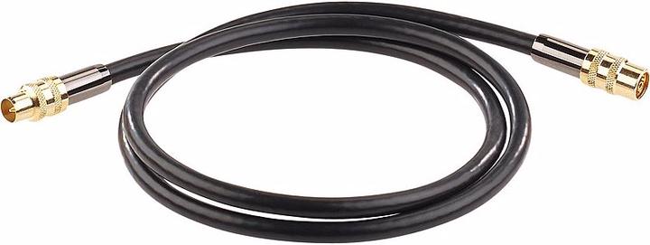 Actual product image Auvisio Premium HDTV Antenna Cable with Coaxial Connector (105 dB, Antenna cable)