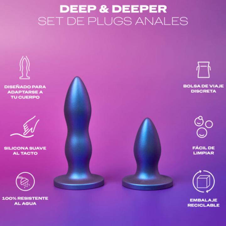 Actual product image Durex Toy - Anal Plug Deep & Deeper Setting