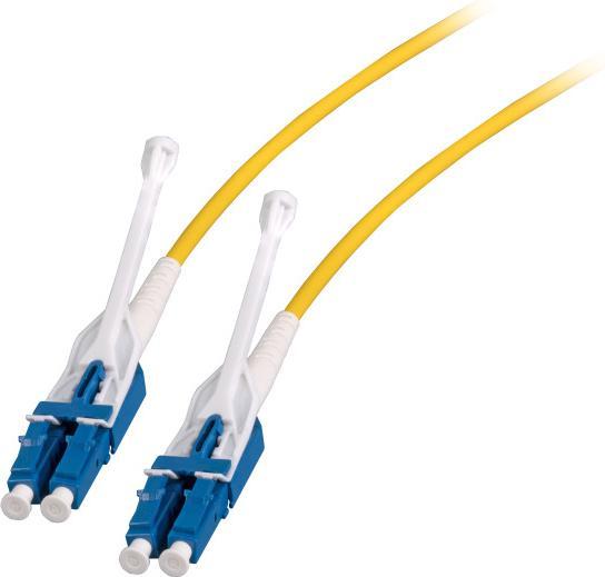Image du produit EFB Elektronik Cavalier duplex LC-LC, G657A1, 1m,avec onglet push/pull, polarité interchangeable (S/UTP, 1 m)